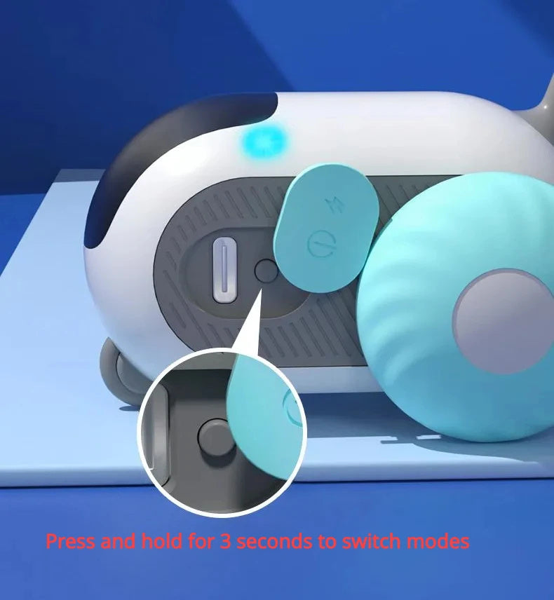 Galuxia Remote Control Interactive Cat Car Toy USB Charging Chasing Automatic Self-moving Remote Smart Control Car Interactive Cat Toy Pet Products