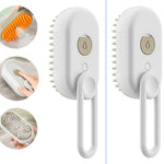Galuxia Cat Steam Brush Steamy Dog Brush 3 In 1 Electric Spray Cat Hair Brushes For Massage Pet Grooming Comb Hair Removal Combs Pet Products