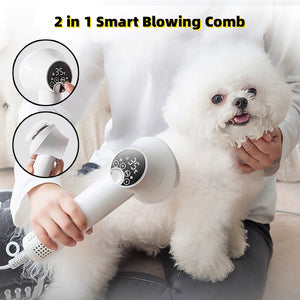Galuxia Smart Pet Hair Dryer Dog Golden Retriever Cat Grooming Hairdressing Blow & Comb Silent No Harm Pet Cleaning Supplies Pet Products