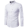 Galuxia Men S Shirts Korean Men Slim Long Sleeve Dress Shirt