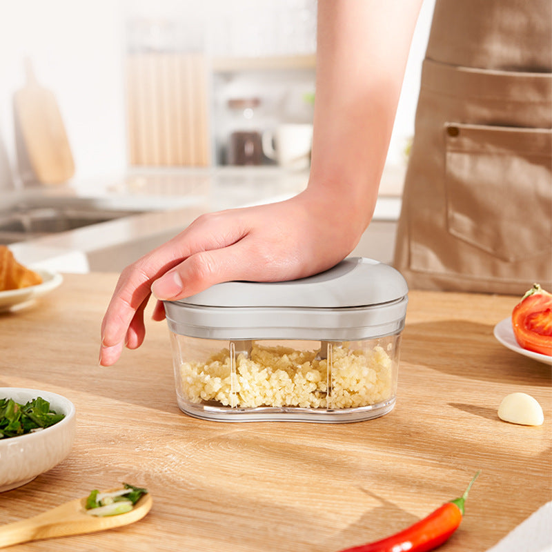 Galuxia Household Multi-function Hand Push Garlic Press Kitchen Gadgets