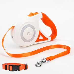 Galuxia Dog Leash Retractable Leash And Dog Collar Spotlight Automatic Pet Dog Cat Traction Rope For Small Medium Dogs Pet Product