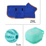 Galuxia Silicone Dog Bath Massage Gloves Brush Pet Cat Bathroom Cleaning Tool Comb Brush For Dog Can Pour Shampoo Dog Grooming Supplies