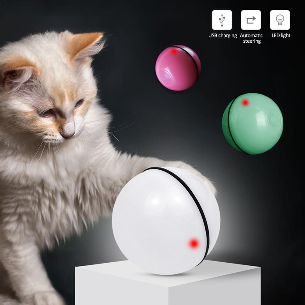 Galuxia LED Laser Electronic Rolling Pet Funny Cat Toy Ball