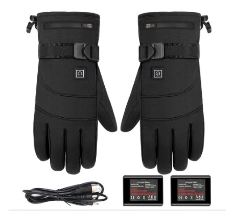Galuxia Winter Electric Heated Gloves Motorcycle Touch Screen Gloves