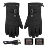 Galuxia Winter Electric Heated Gloves Motorcycle Touch Screen Gloves