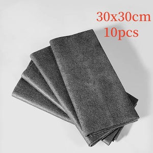 Galuxia Thickened Magic Cleaning Cloth Microfiber Surface Instant Polishing Household Cleaning Cloth For Glass Windows Mirrors Car Kitchen Gadgets