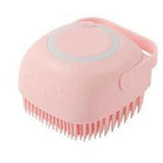 Galuxia Silicone Dog Bath Massage Gloves Brush Pet Cat Bathroom Cleaning Tool Comb Brush For Dog Can Pour Shampoo Dog Grooming Supplies