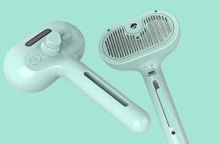 Galuxia Pet Comb Self Cleaning Pets Hair Remover Brush For Dogs Grooming Tools Dematting Comb Built-in Mist Humidifier Pet Products